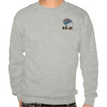 New Zealand Modern Kiwi Mens Grey Sweatshirt