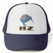 New Zealand Modern Kiwi Trucker Hat
