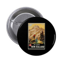 New Zealand Mount Cook Pin