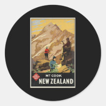 New Zealand Mount Cook Sticker