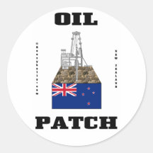 New Zealand Oil Patch,Sticker,Oil,Gas,Oil Rigs