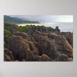 New Zealand: Pancake Rocks Poster