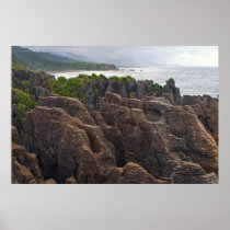 New Zealand: Pancake Rocks posters