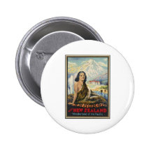 New Zealand Pinback Buttons