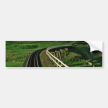 New Zealand Rail En Route To Wellington Bumper Sticker