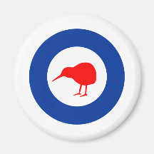 New Zealand Roundel Magnets
