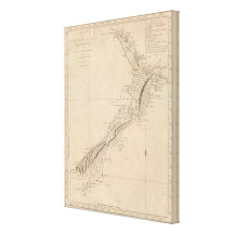 New Zealand Stretched Canvas Print