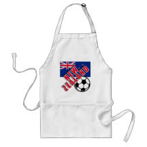 NEW ZEALAND World Soccer Fan Tshirts Aprons