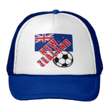 NEW ZEALAND World Soccer Fan Tshirts Hat