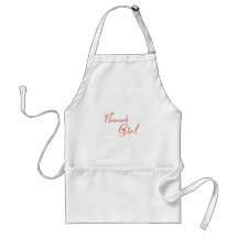 Newark Girl tee shirts Apron