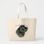 Newfoundland (blk) Dad 2 Tote Bag