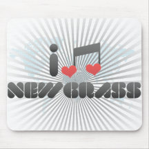 Newgrass fan mouse pad