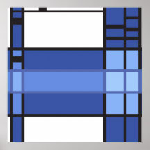 Newman & Mondrian Print
