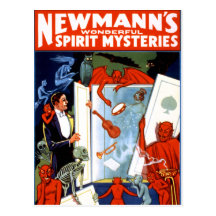 Newmann's Spirit Mysteries Postcard