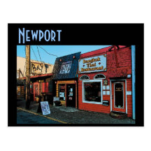 Newport Bayfront Postcard