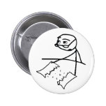Newspaper Tear Guy Buttons