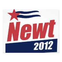 Newt 2012 banner personalized invite