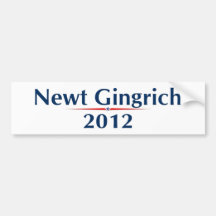Newt Gingrich 2012 (v101) Bumper Stickers