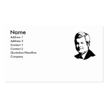 NEWT GINGRICH TALKING HEAD BUSINESS CARD