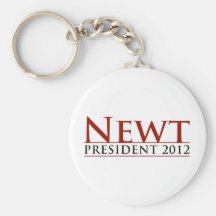 Newt President 2012 Key Chains