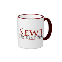 Newt President 2012 Mugs