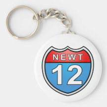 Newt Road to the White House 2012 Key Chains