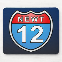 Newt Road to the White House 2012 Mousemats