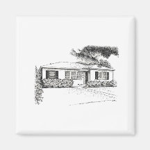 Niagra House Magnets