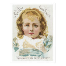 Niaraga Gloss Starch - Little Girl Post Cards