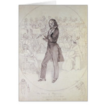 Niccolo Paganini , violinist cards