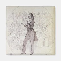Niccolo Paganini , violinist Magnet