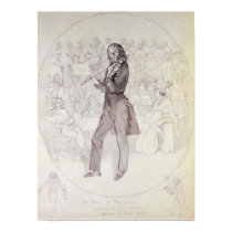 Niccolo Paganini , violinist posters