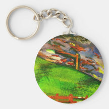 nice and windy night key chains