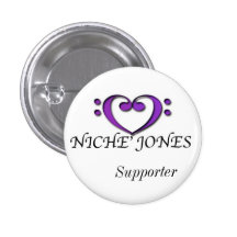 Niche' Jones Supporter Button