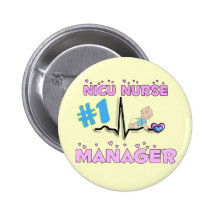 NICU Nurse Manager Gifts Pin