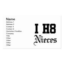 nieces business cards