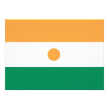 Niger Flag Custom Announcements