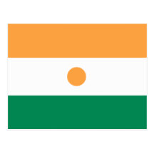 Niger Flag Post Card