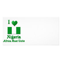 Nigeria Custom Photo Card