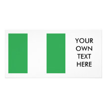 Nigeria Flag Photo Cards