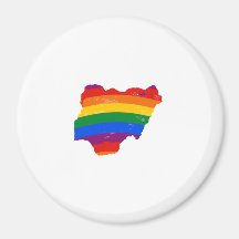 NIGERIA GAY PRIDE FRIDGE MAGNETS
