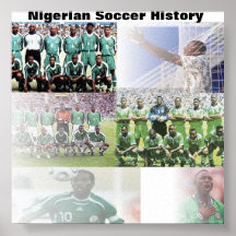 nigeria soccer poster