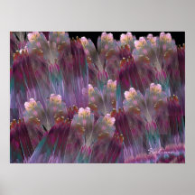 Night Flowers, Halima Ahkdar Print
