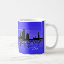 Night Reflections on mugs and multiple products