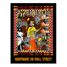 Nightmare On Wall Street Postcards