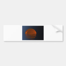 nightmoon reflexion bumper sticker