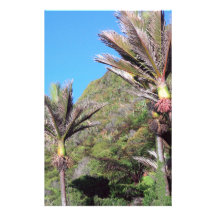 Nikau palms iconic New Zealand trees Stationery Paper
