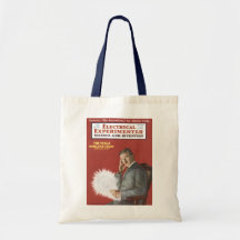 Nikola Tesla Canvas Bag