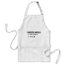 Ninja Career Goals - Med Student Apron