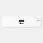Ninja Cop Bumper Sticker